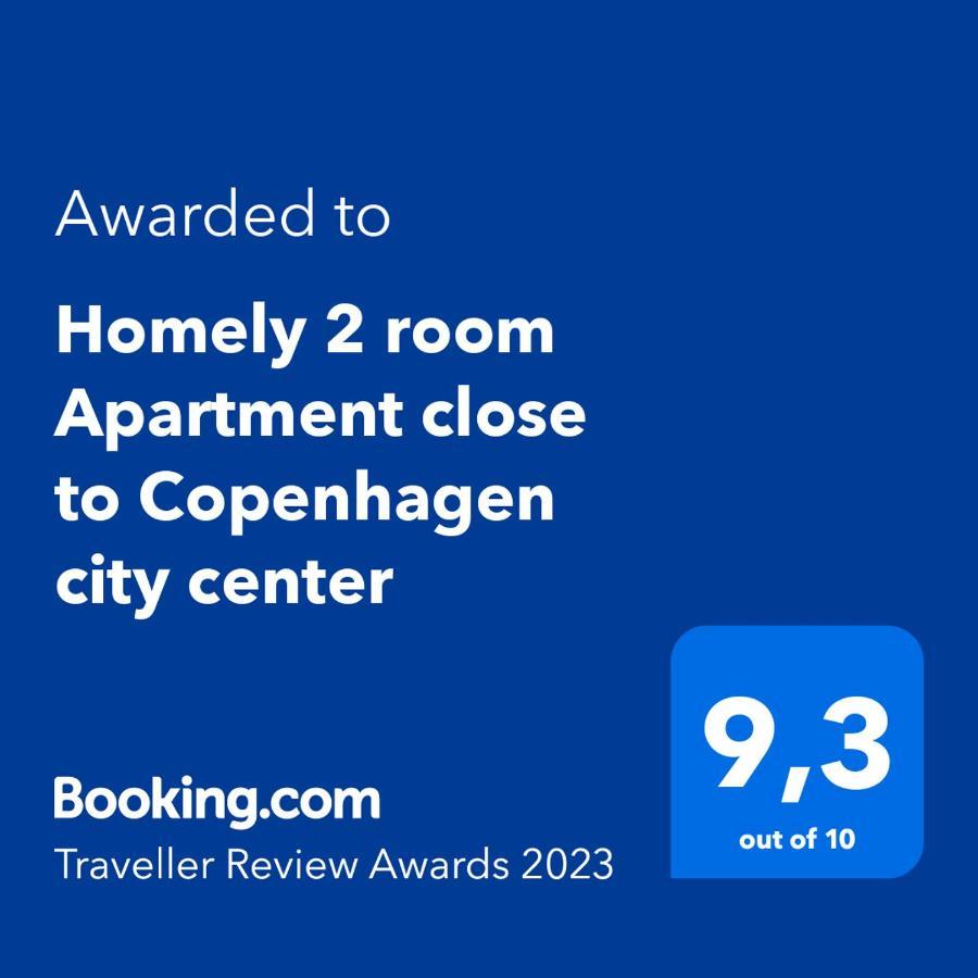 Homely 2 Room Apartment Close To Copenhagen City Center Exteriör bild